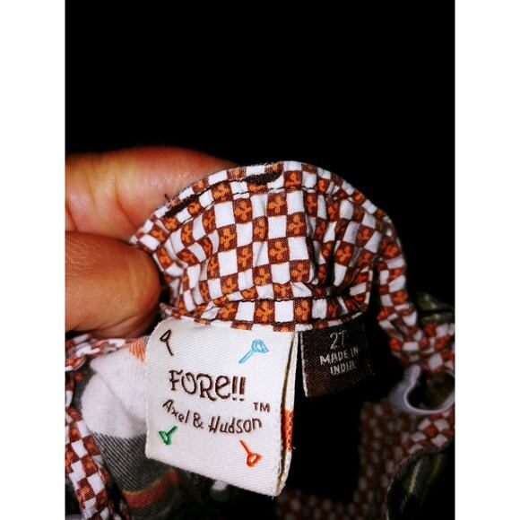 Fore!! Axel & Hudson Boys Sz. 2T Plaid Shorts. Cute - Picture 2 of 9